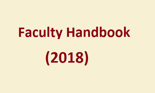 faculty Handbook